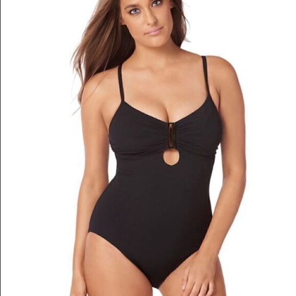 AMORESSA ECLIPSE NORTHERN CROSS SOFT CUP SWIMSUIT - Picture 2 of 11
